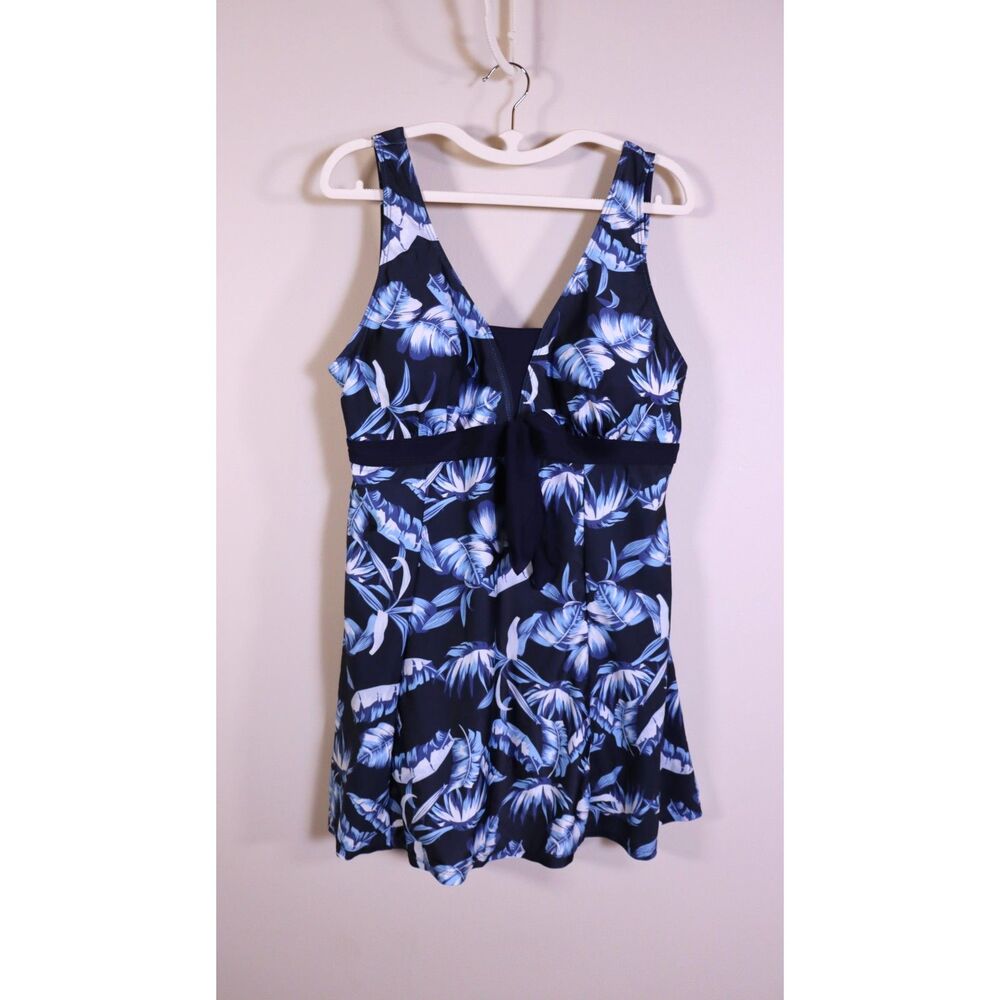 Ecupper Swim Dress – Women's Large, Navy Blue NWT